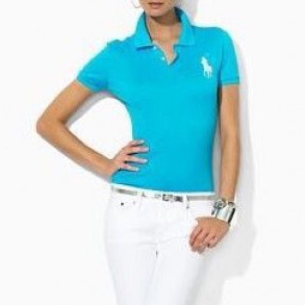 Ralph Lauren polo collared short sleeved shirt